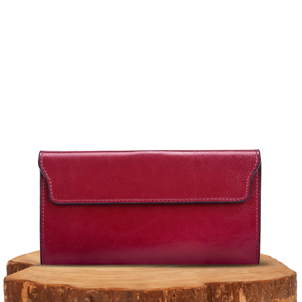 Eloise™ - Classic Folding Wallet with Magnetic Flap