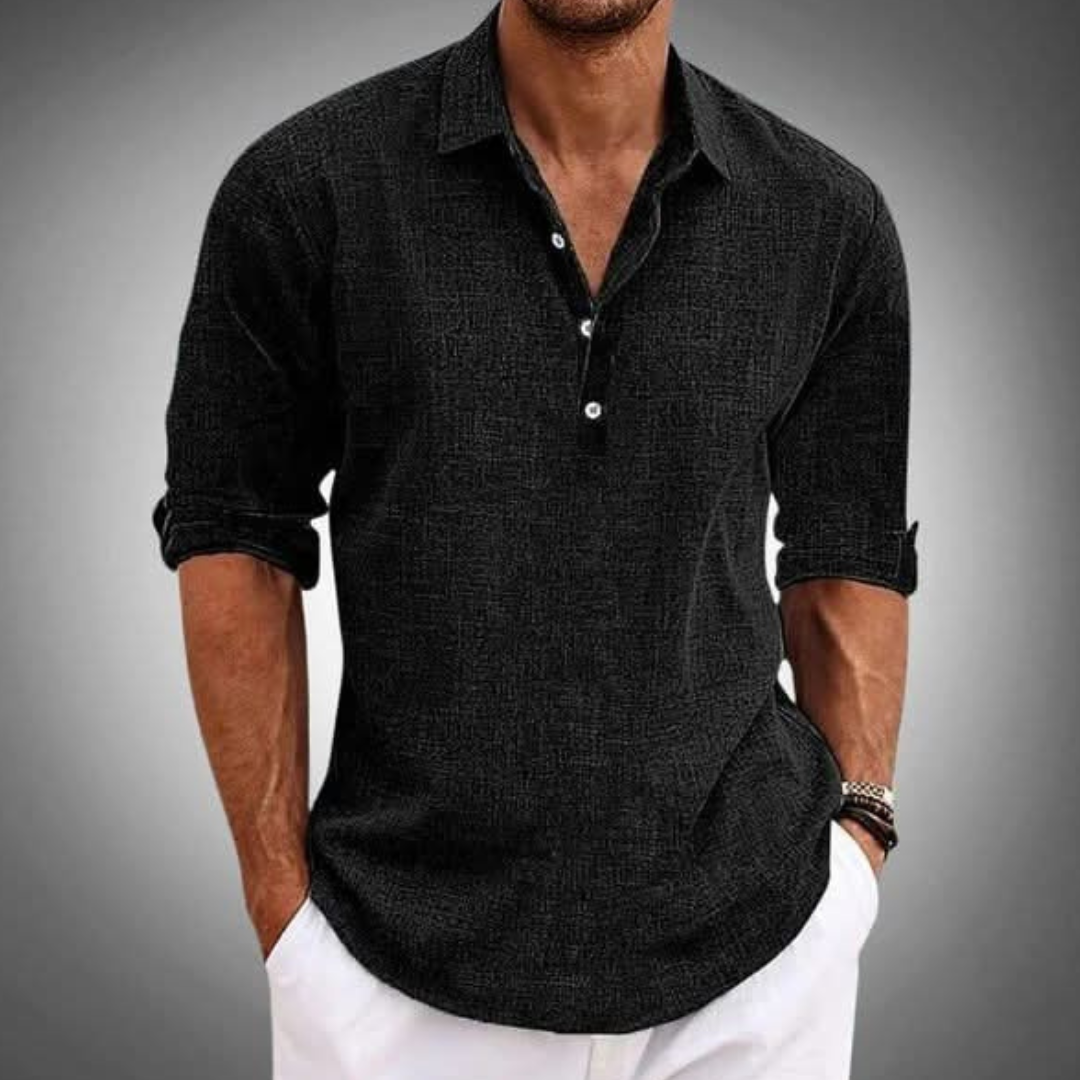 Mario™ | Classic Linen Shirt