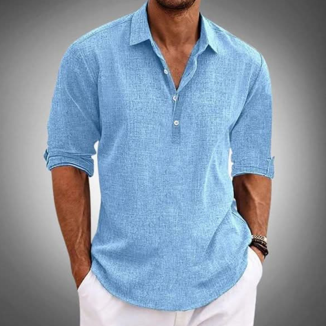 Mario™ | Classic Linen Shirt