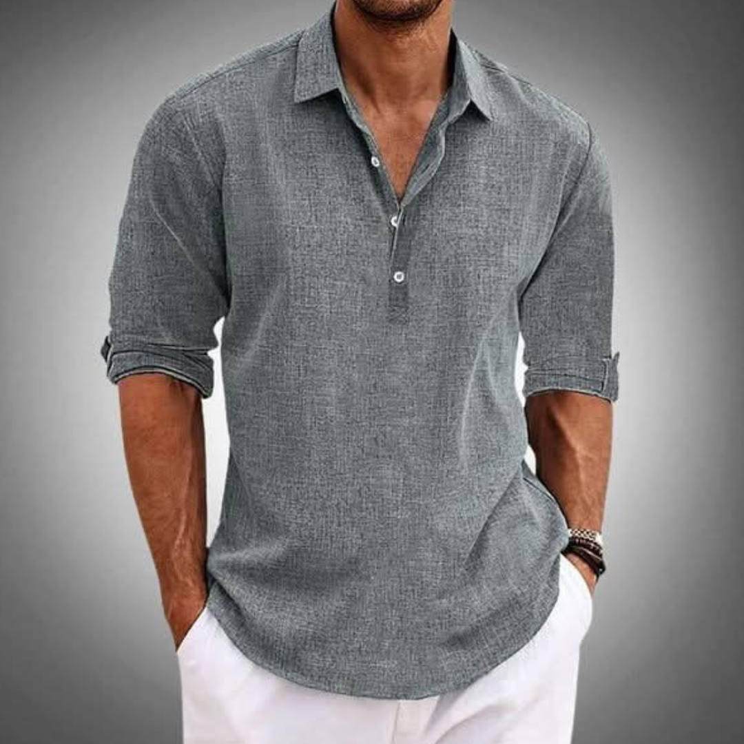 Mario™ | Classic Linen Shirt