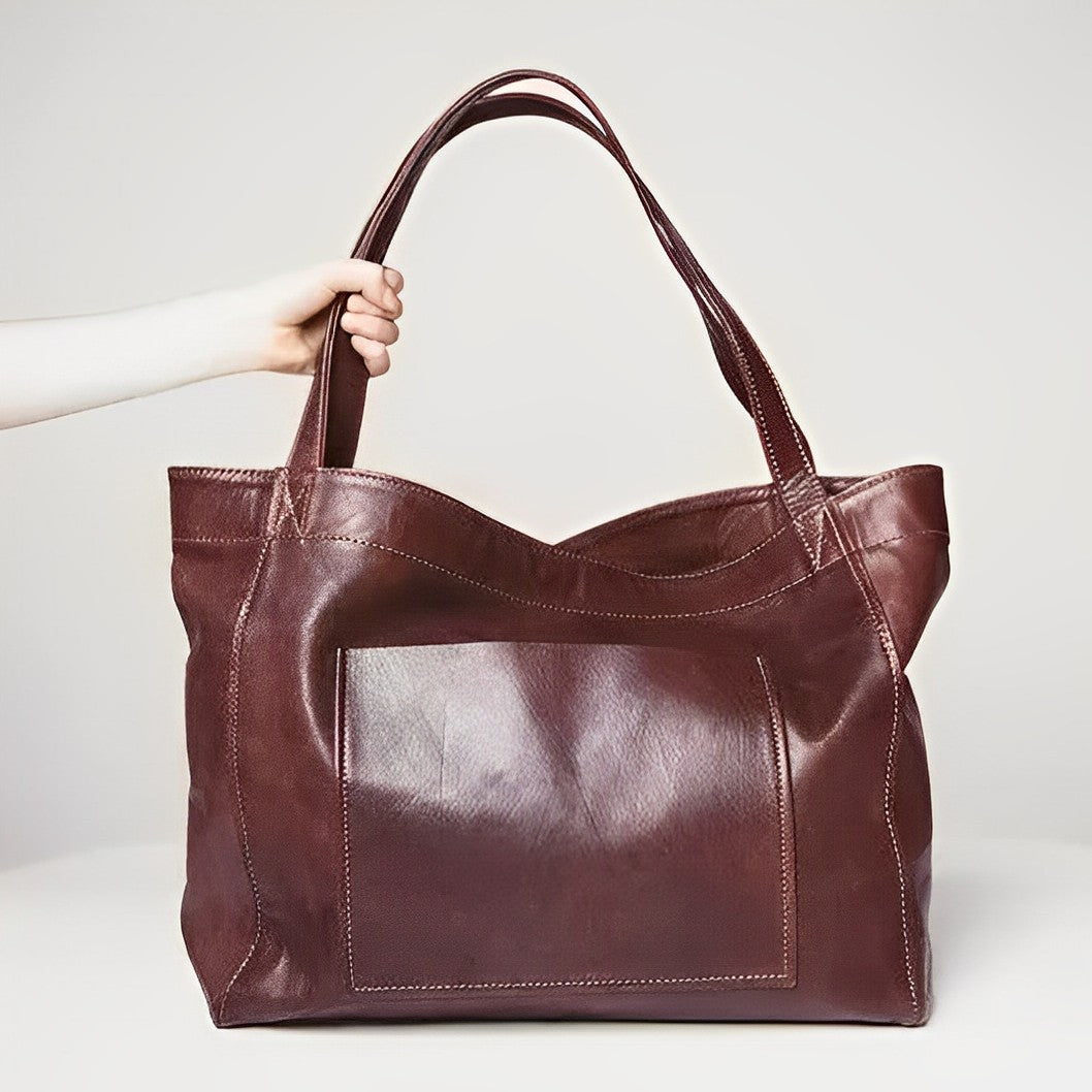 Aria™ - Vintage Leather Shoulder Bag