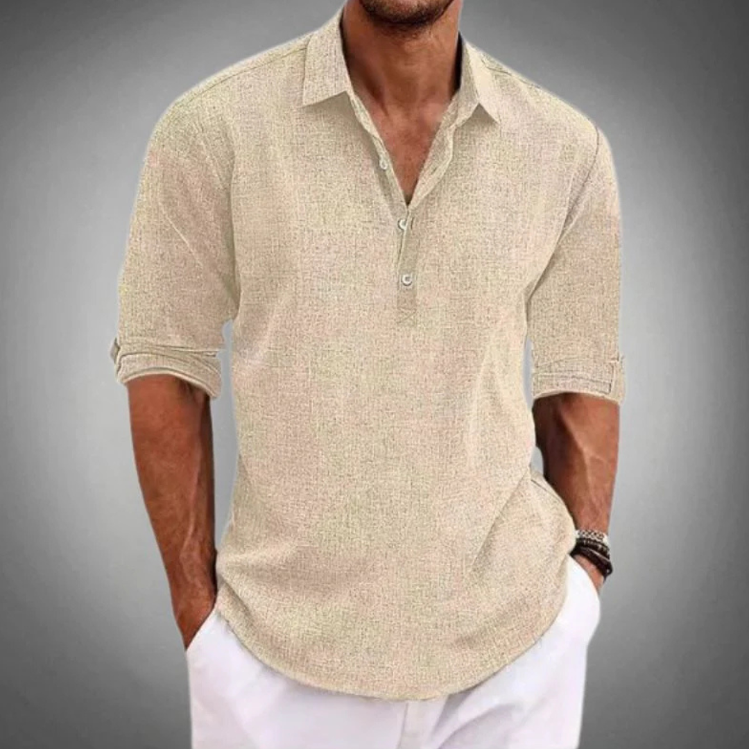 Mario™ | Classic Linen Shirt