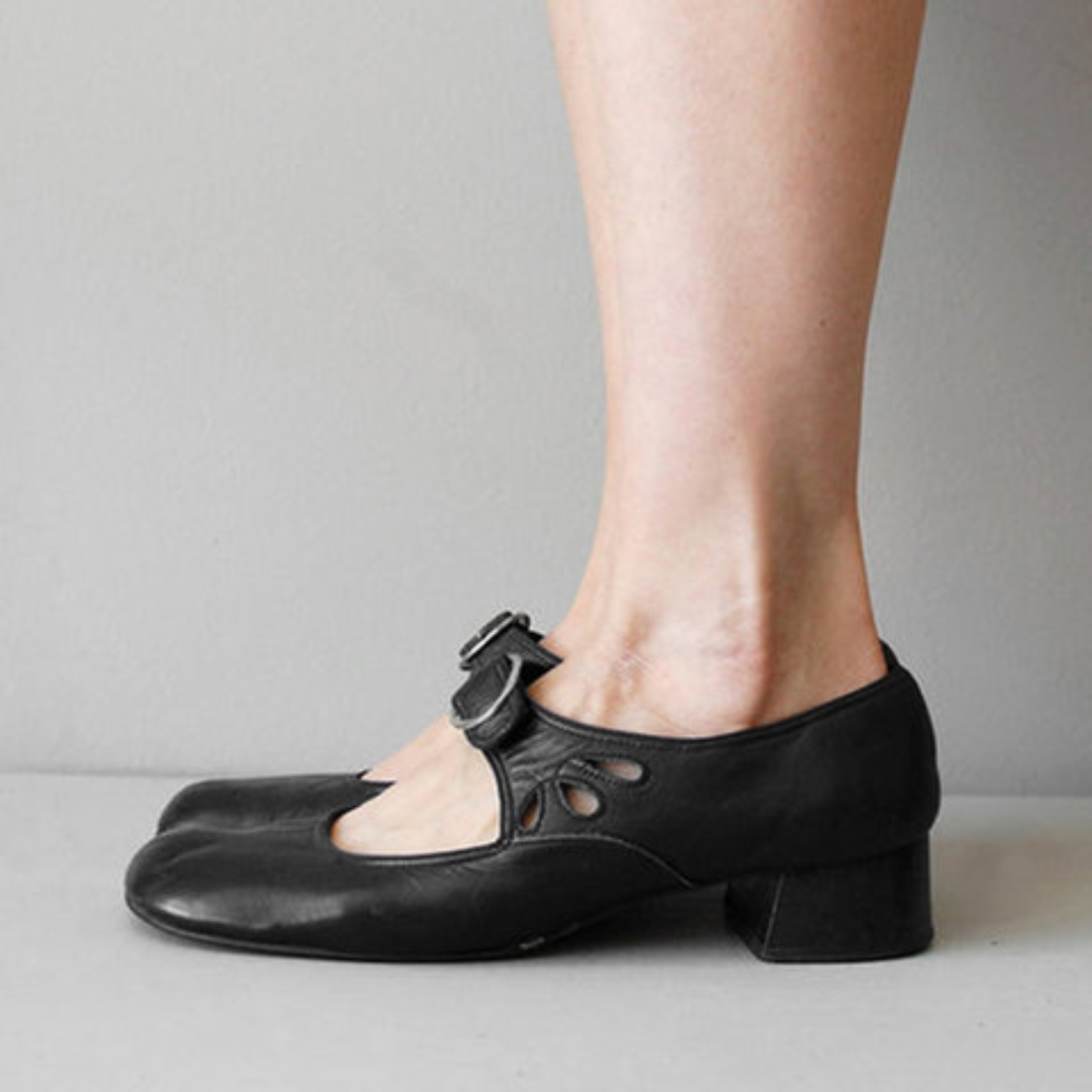 Jolien | Low-Heel Buckle Shoes