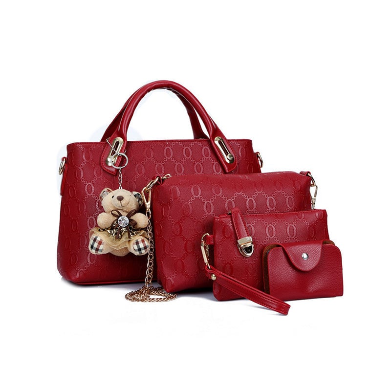 Amara™ - Elegant Cute 4-Piece Handbag Set