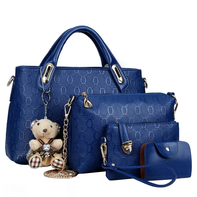 Amara™ - Elegant Cute 4-Piece Handbag Set