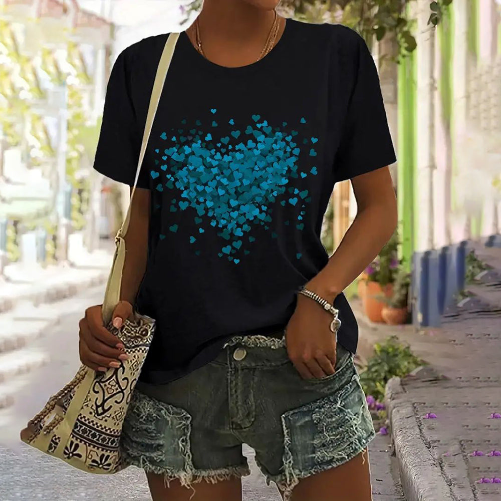 Summer Butterfly Dandelion T-Shirt