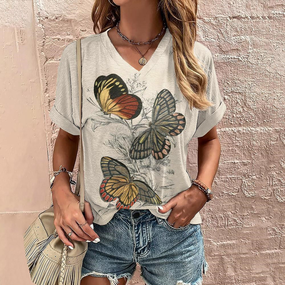 Bella Butterfly 3D Print T-Shirt