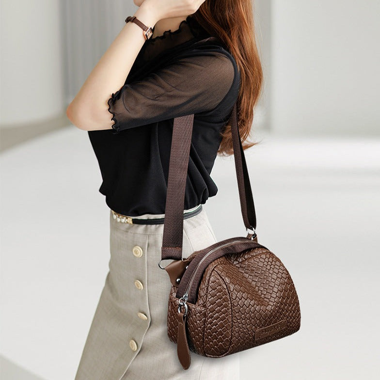 Chloe™ - Handmade Leather Large Capacity Bag